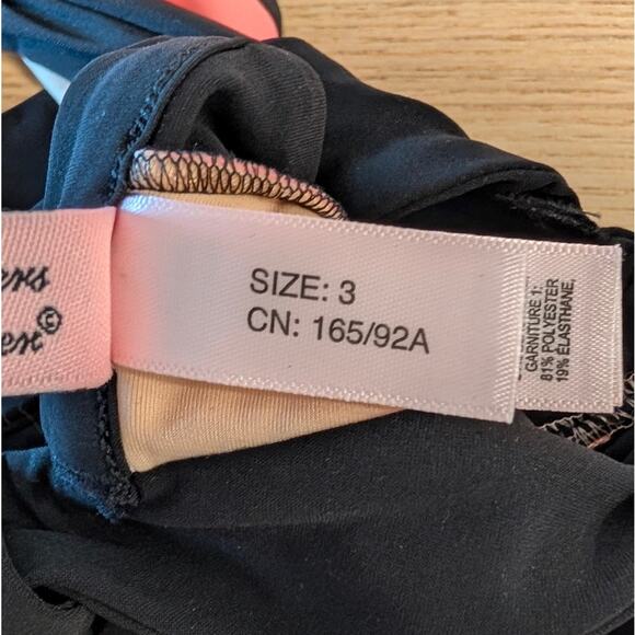 Agent Provocateur Mazzy Swimsuit Womens AP 3/US 6 Green/Pink One Piece Bandage - Picture 10 of 11